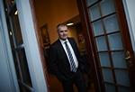 Uven. Finansminister Bjarne Corydon (S) er ikke en populær mand blandt Enhedslistens delegerede. 