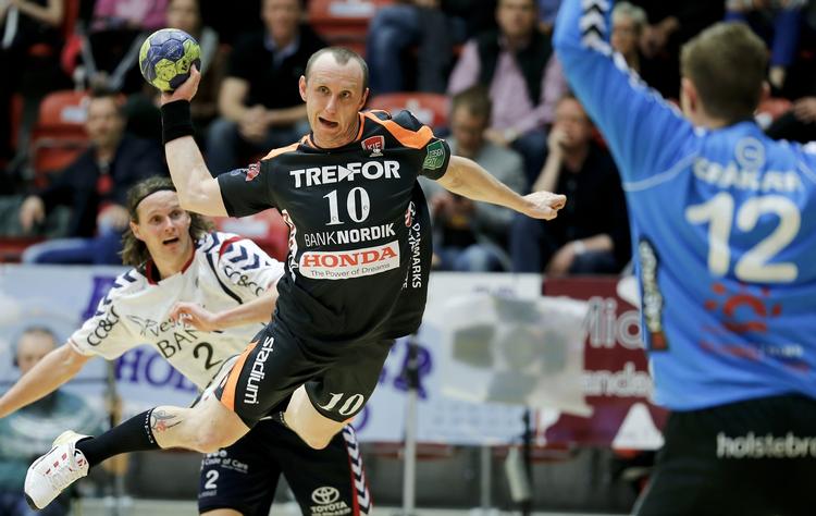 FORGÆVES. Denne scoring af Boris Schnuchel var i sidste ende ikke nok for KIF Kolding København. 