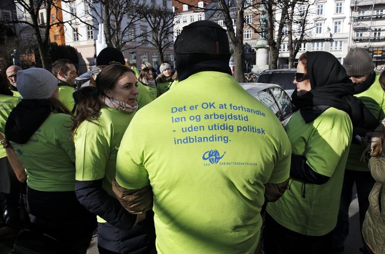 Demonstration. Lærerne har under flere demonstrationer givet udtryk for, at de har følt sig uretflærdigt behandlet af KL og regeringen. (arkivfoto) 