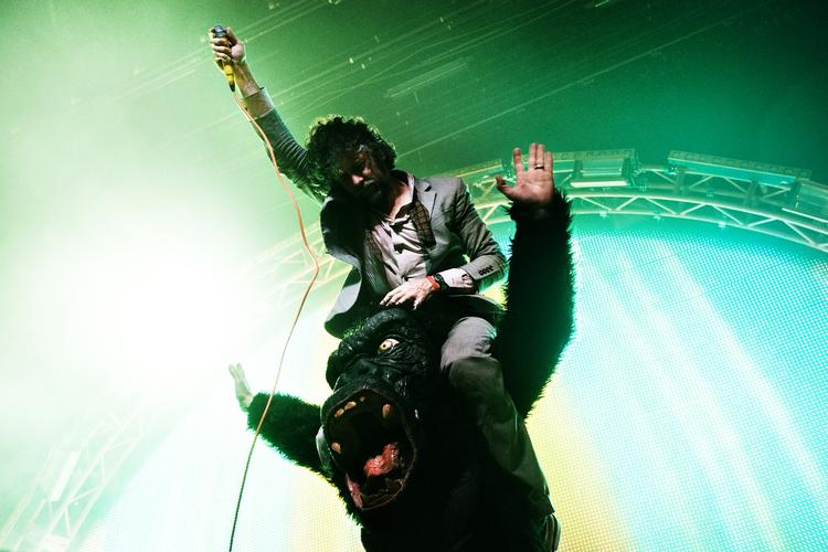 Rift. Musikfans er vilde efter at komme til NorthSide. I år kan man bl.a. opleve The Flaming Lips. Her ses forsanger Wayne Coyne ved en tidligere koncert i Danmark. (Arkivfoto) 