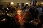 Kampdag. Helle Thorning-Schmidt indledte sin 1. maj-turne på Østerbro i morges klokken 06.30. 
