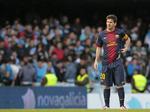 bænken. Lionel Messi skulle være Barcelonas sidste chance i aften mod Bayern München, men argentineren er ikke klar nok til at starte på banen. 