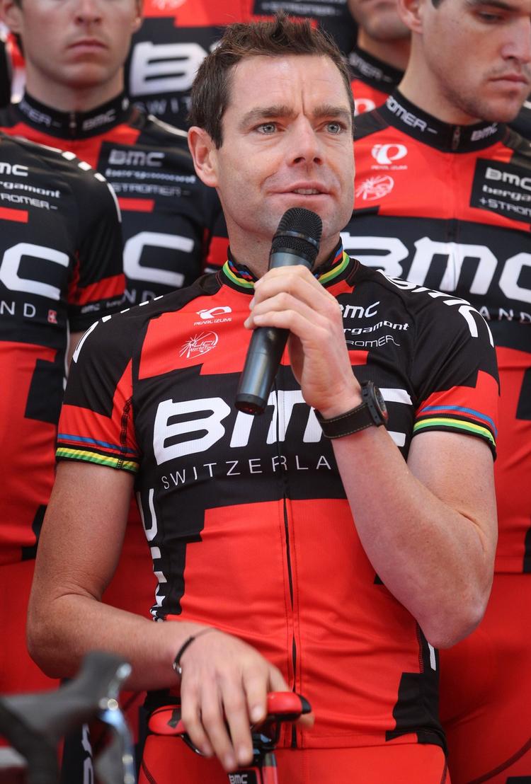 Outsider. Med sine 36 år er Cadel Evans den mest rutinerede af de store favoritter. 