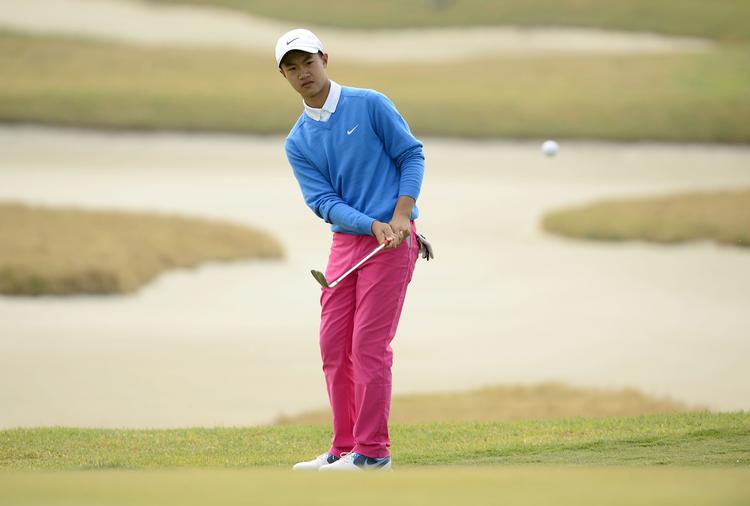 Rekord. Ye Wocheng er den yngste spiller nogen sinde på European Tour. 