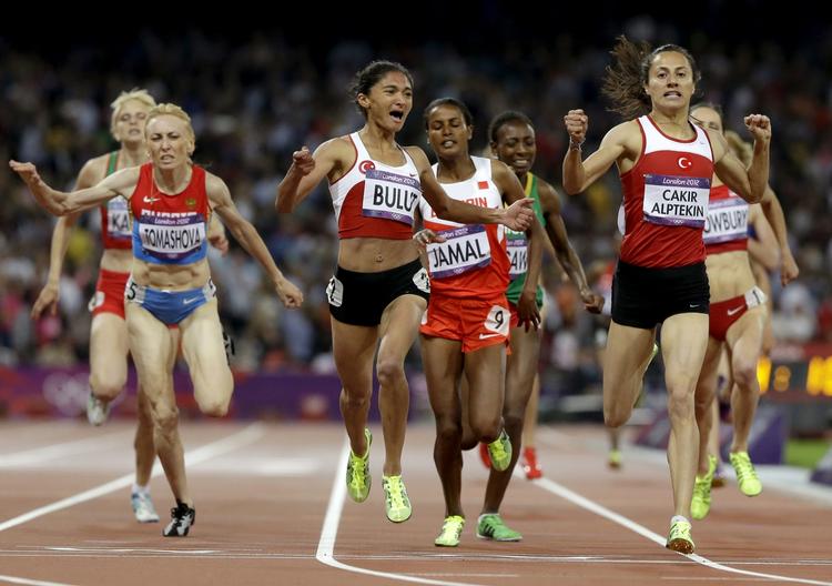 DOMINERENDE. Tyrkiet satte sig på både første og anden pladsen i kvindernes 1.500 meter. 