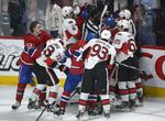 overfald. Ingen fik hjernerystelse i kamp nummer to mellem Montreal Canadiens og Ottawa Senators, men der opstod trods alt slagsmål mellem spillerne. 