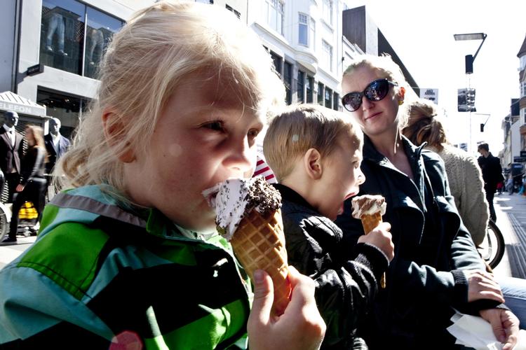 ISVEJR. De kommende dage bliver der formentlig kø ved isboderne, når der bliver omkring 20 grader. 