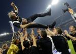 Lufttur. Den belgiske FCK-træner skal nu til at forberede holdet til Champions League. 