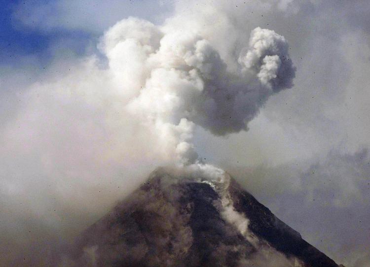 Aktiv. Vulkanen Mayon i Filippinerne har ikke været i udbrud i tre år. Arkivfoto. 