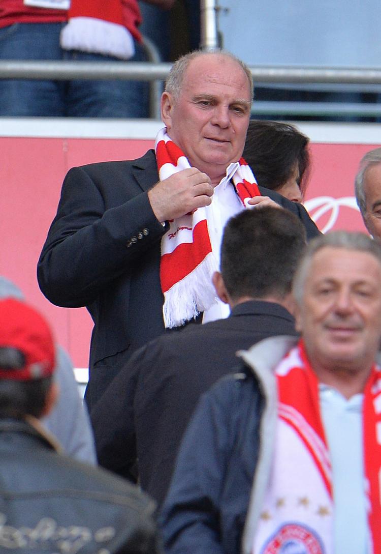 magtmenneske. Uli Hoeness er som præsident for Bayern München og ivrig debattør en af de mest indflydelsesrige personer i den tyske fodboldverden. 