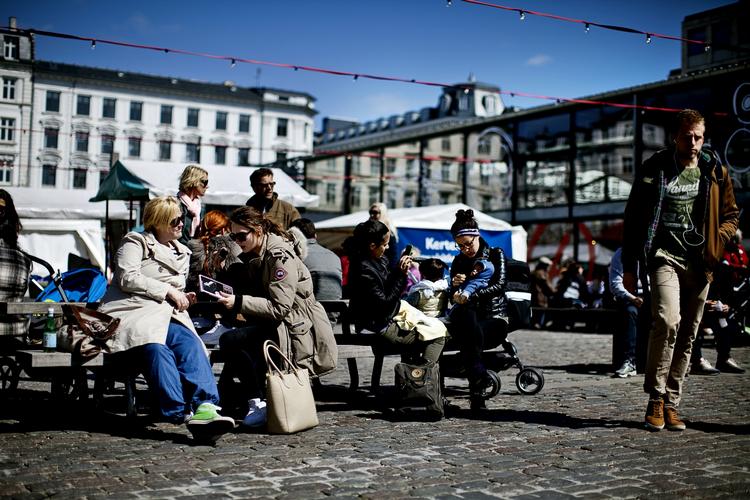 Plan. Jeudan, der driver Torvehallerne på Israels Plads, vil gerne overdække pladsen mellem de to haller. 