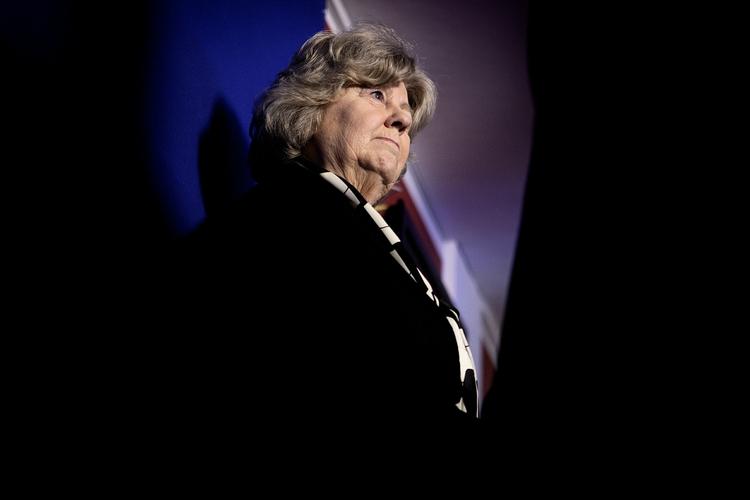 rønn. Birthe Rønn Hornbech (V) afviser, at hun skulle have bedt om at fejlbehandlingen af statsløse palæstinenseres sager skulle fortsætte. (arkiv) 