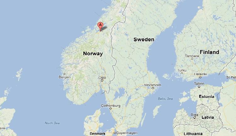 BROKOLLAPS. Ulykken skete i den norske by Trondhjem. 
