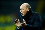 Fighter. Auri Skarbalius kæmper indædt for, at Brøndby-mandskabet kan forblive i Superligaen. 
