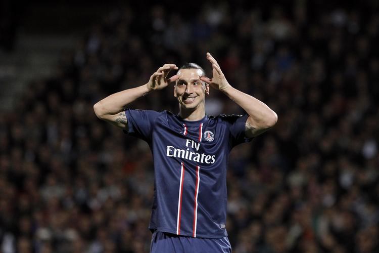 mestre. PSG's Zlatan Ibrahimovic under gårsdagens kamp mod  Lyon. 