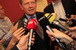 Skoleforhandlinger. Den konservative partileder, Lars Barfoed, er med, når skoleforligspartierne i dag mødes til nye forhandlinger. 