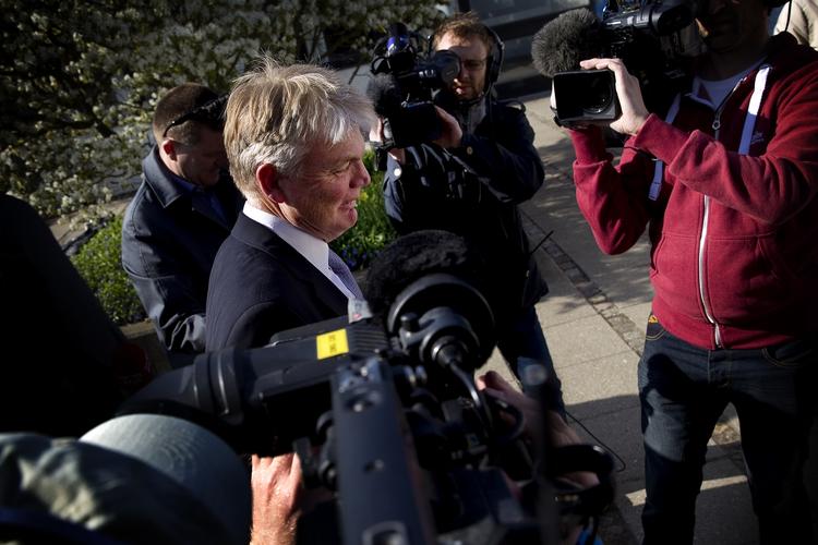 HOVEDPERSON. Den tidligere departementschef i Skatteministeriet, Peter Loft, bliver i dag afhørt i Skattesagskommissionen for tredje gang. 