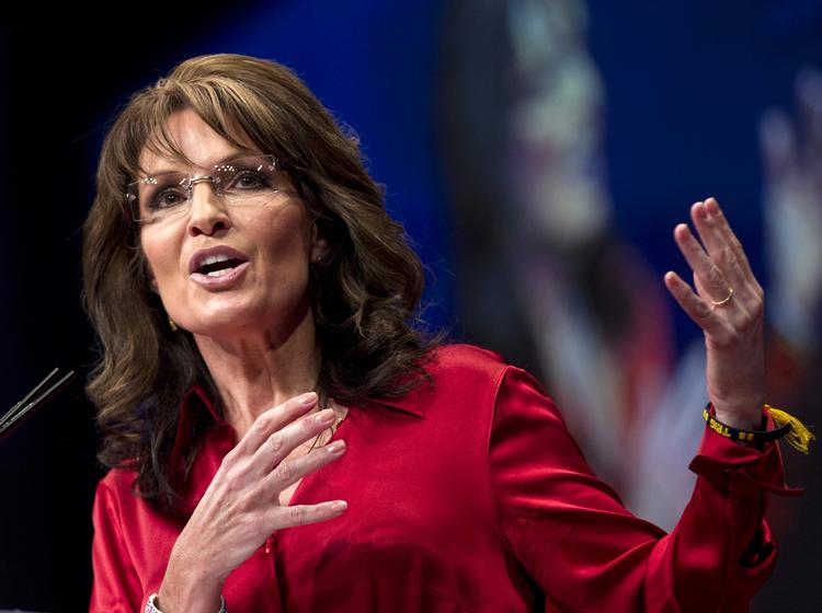 Stjerne. Den amerikanske politiker Sarah Palin er en af Tea Party-bevægelsens mest prominente navne. 