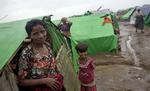 FN vurderer, at cyklonen Mahasen kan oversvømme flygtningelejren i Sittwe, Myanmar, som huser forfulgte muslimer. 