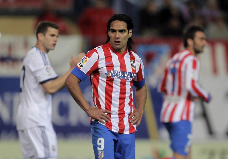 målnæse. Atletico Madrids colombianske stjernespiller Radamel Falcao er de seneste sæsoner blevet koblet med et skifte til en række storklubber. Men angriberen selv tager det roligt. 