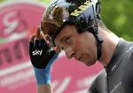 nedtur. En skade hindrer Bradley Wiggins i at træne på fuld intensitet forud for Tour de France. 