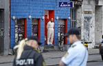 STILLE. Den 28-årige mand, der er tiltalt for drabet ved Café Louise i september nægter at udtale sig. 