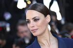 Berenice Bejo på den røde løber. Hun har en hovedrolle i den iranske instruktør Ashgar Farhadis første franske film, 'Le Passé' ('Fortiden'), som de danske filmkritikere har sendt til tops på Cannes-barometret efter de første dages filmvisninger. 