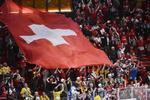 Jubel. Schweiz slog favoritterne fra USA med 3-0 i VM-semifinalen. 