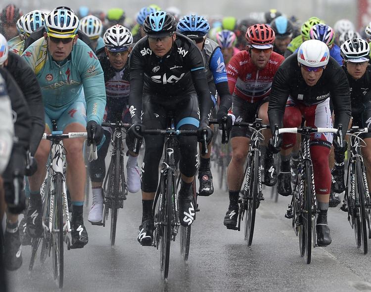 Giro. Vejret har drillet arrangørerne af den italienske rundtur. 