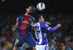 Hjemmesejr. FC Barcelona slog Valladolid 2-1 på Camp Nou. 