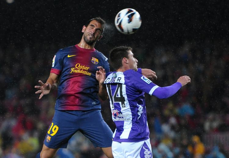 Hjemmesejr. FC Barcelona slog Valladolid 2-1 på Camp Nou. 