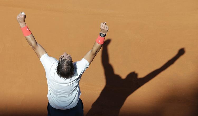 Topform. Rafael Nadal er tilbage som kongen af det røde grus. 