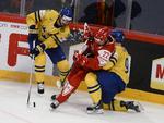 Broderslagsmål. Danmark og Sverige tørner også sammen ved VM i 2014. I år tabte Danmark i gruppespillet med 4-2. 