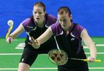 finalebud. Christinna Pedersen (tv) og Kamilla Rytter Juhl er nu i tredje runde i Denmark Open. 