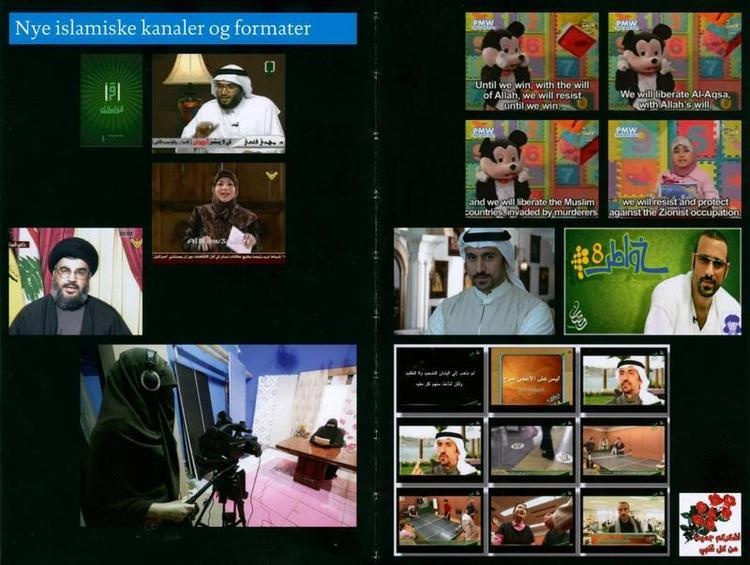 Budskabs-tv. Arabisk tv er blevet et globalt mediesprog, som følges overalt, også af arabere i Danmark. 