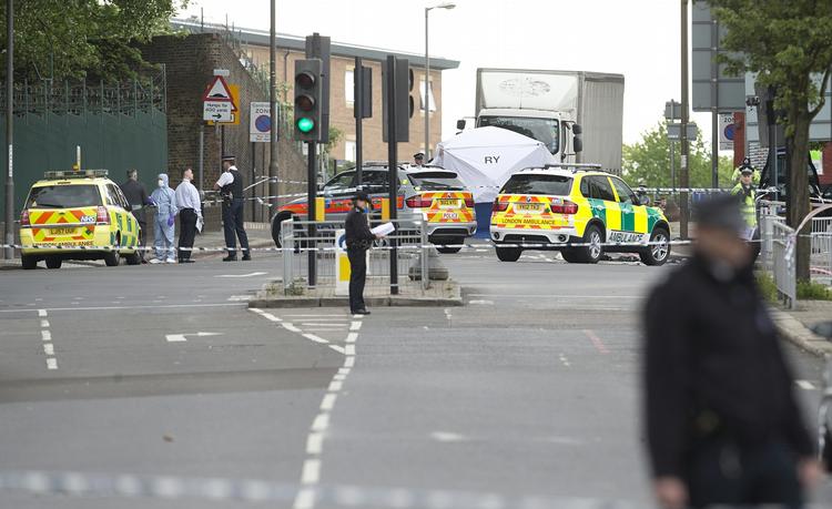 Halshugning. Et drab i det sydøstlige London i dag kan være terror. 