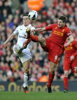 uheldig. Liverpool og Tottenham er to af de hold, der oftest har ramt stolpen i Premier League. Hvis stolpeskuddene var gået ind, havde begge hold været med i Champions League næste sæson. 