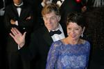 Robert Redford har hustruen Sibylle Szaggars med til Cannes. 