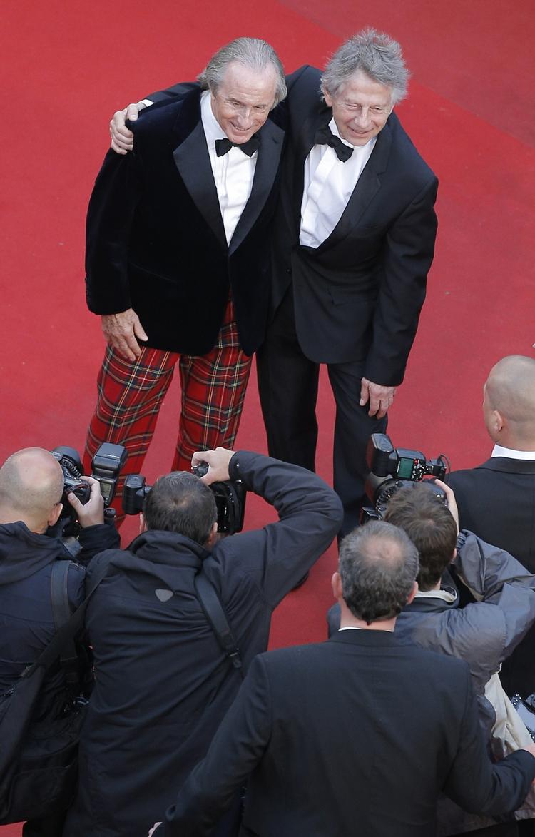 Roman Polanski og Jackie Stewart. 