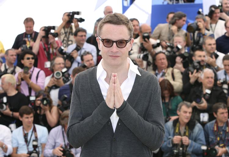 Nicolas Winding Refn ved onsdagens obligatoriske 'photoshoot' i kølvandet på visningen af den danske instruktørs palmefilm 'Only God Forgives'. 