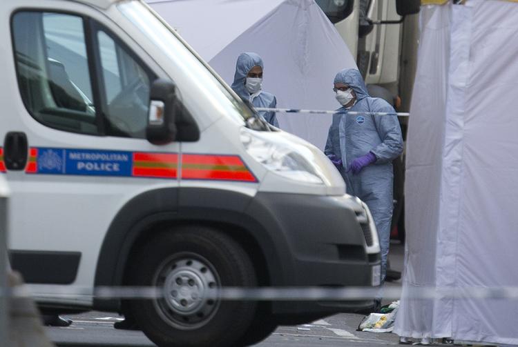 UDRYKNING. Londons Politi var fremme på gerningsstedet efter ni minutter, siger politileder om svartiden efter terrordrab. 