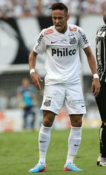 stortalent. Neymar i sæsonens sidste opgør for Santos mod Corinthians 19. maj. 