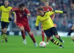 undværlig. Dortmunds stjernespiller Mario Götze (th) er blevet skadet, og han bliver ikke klar til finaleopgøret mod Bayern München, som han skifter til i næste sæson. 
