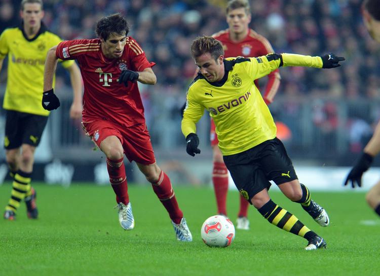 undværlig. Dortmunds stjernespiller Mario Götze (th) er blevet skadet, og han bliver ikke klar til finaleopgøret mod Bayern München, som han skifter til i næste sæson. 