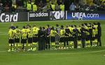 REVANCHELYSTNE. Efter finalenederlaget ser Dortmunds spillere frem til endnu en sæson i Champions League. 