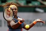 Klasse. french Open er langt fra Serena Williams' yndlingsturnering. I 2012 røg hun sensationelt ud i 1. runde, og hendes bedste resultat i nyere tid er tre kvartfinalepladser. 