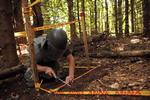 Clearing landmines and cluster bombs is a time-consuming and dangerous business. Here a sapper in Kosova clearing landmines that were put in place in 1998. Archive. 