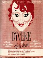 musik. Liva Weel (billedet) og Josephine Baker er på plakaten, i Michael Fjeldsøes doktorafhandling. Foto: Fra bogen 