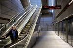 Metro på Nørreport Station i København
