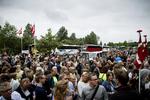 Protest. Omkring 8.000 læger og deres lægepersonale er i dag samlet i Odense. 